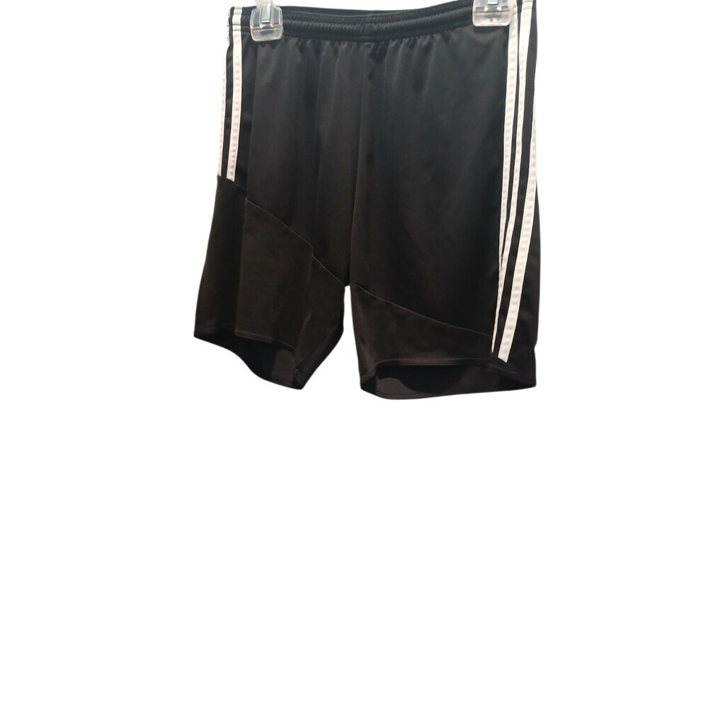 Adidas Athletic Shorts Men’s Size S Black 3 Stripe Drydye Workout Gym Training